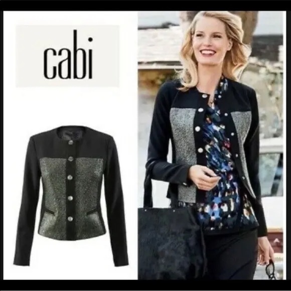 CAbi Black Media Jacket #3036 - Picture 1 of 7